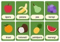 Te Reo MÃÂori - Hua rÃÂkau - fruit flashcards - 1